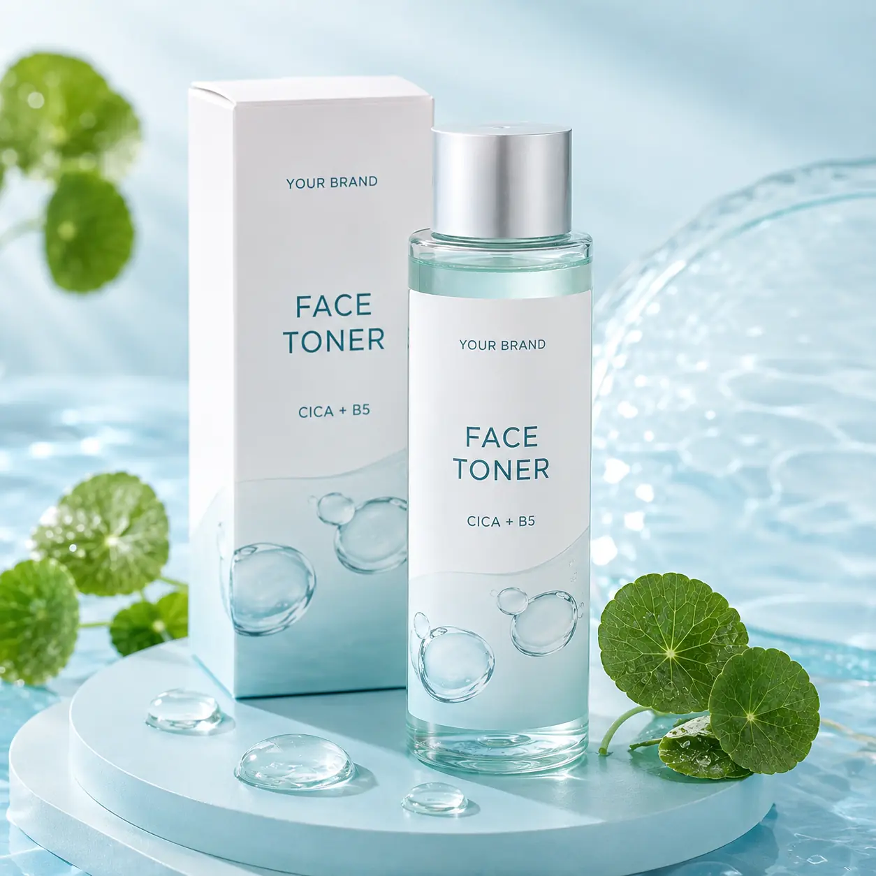 ภาพผลิตภัณฑ์ Cica Soothing Toner รูปแบบโทนเนอร์และเอสเซนส์