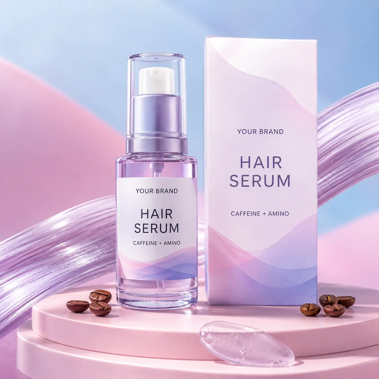 ภาพผลิตภัณฑ์ Daily Hair Shine Serum รูปแบบเซรั่มบำรุงเส้นผมและหนังศีรษะ