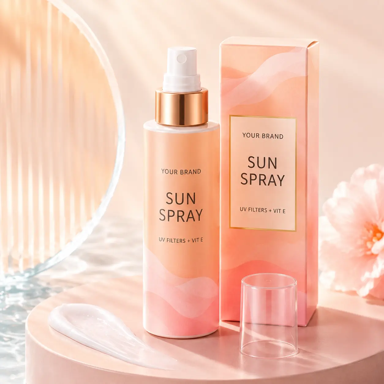 ภาพผลิตภัณฑ์ Dry Touch Sun Spray SPF50 PA+++ รูปแบบผลิตภัณฑ์กันแดด