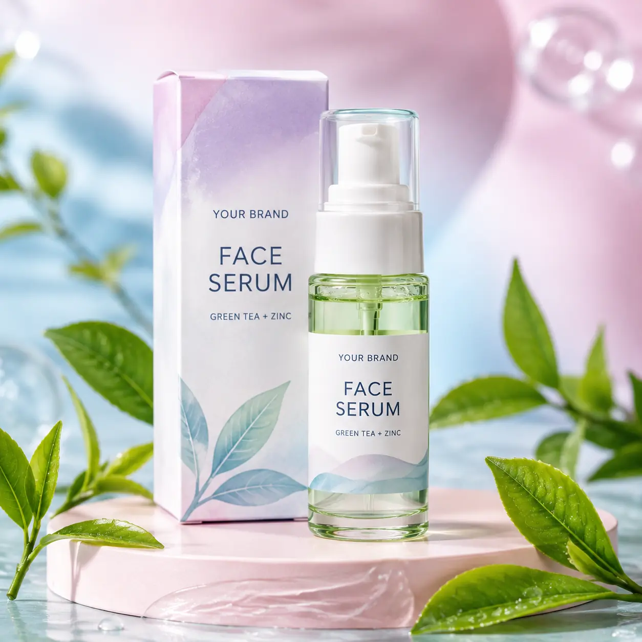 ภาพผลิตภัณฑ์ Green Tea Poreless Serum รูปแบบเซรั่มบำรุงผิว