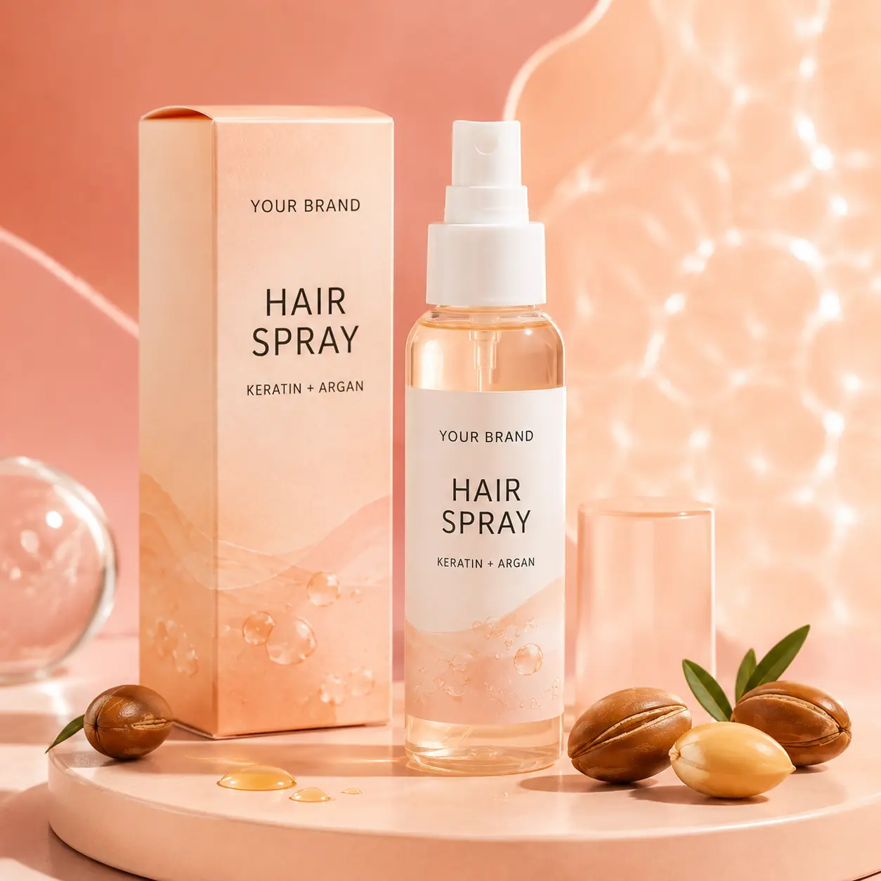 ภาพผลิตภัณฑ์ Keratin Smooth Water Spray รูปแบบสเปรย์บำรุงเส้นผมและหนังศีรษะ