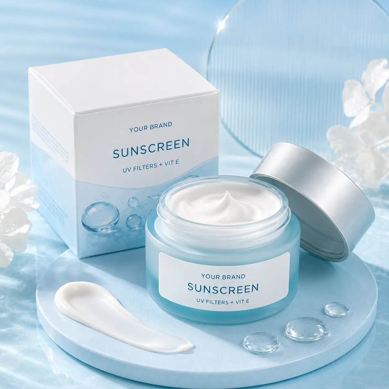 ภาพผลิตภัณฑ์ Perfect UV Milk Sunscreen Cream รูปแบบผลิตภัณฑ์กันแดด