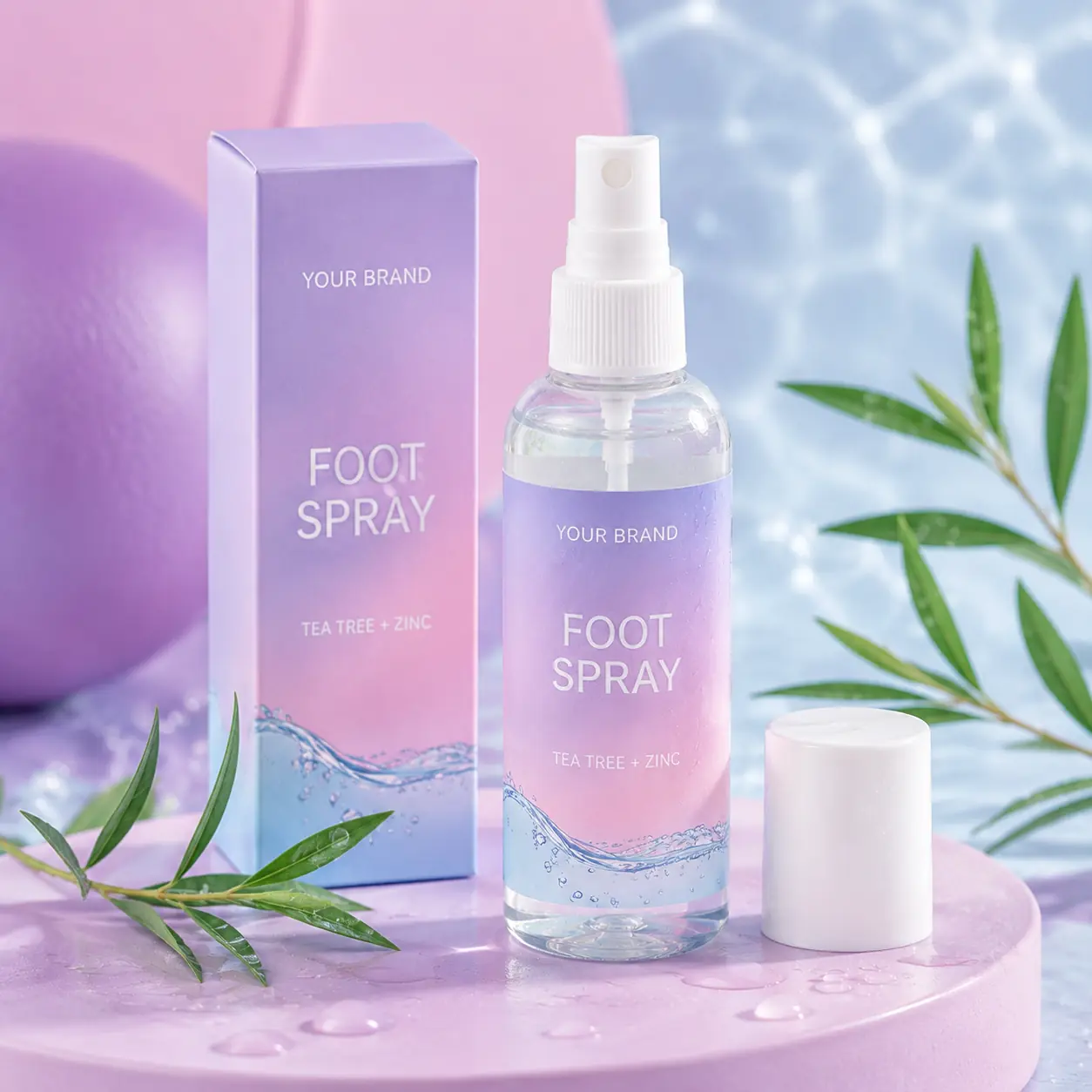 ภาพผลิตภัณฑ์ Refreshing Foot Spray รูปแบบผลิตภัณฑ์ดูแลเท้าและรองเท้า