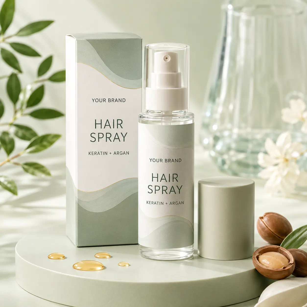 ภาพผลิตภัณฑ์ Shining Hair Repair Spray รูปแบบสเปรย์บำรุงเส้นผมและหนังศีรษะ