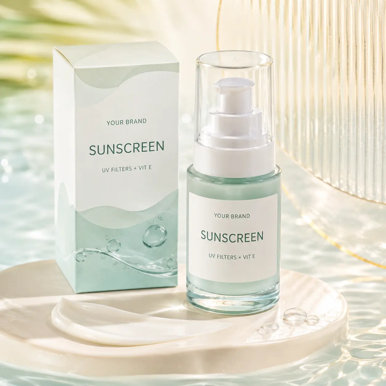 ภาพผลิตภัณฑ์ Sun Water Serum SPF50+ PA++++ รูปแบบผลิตภัณฑ์กันแดด