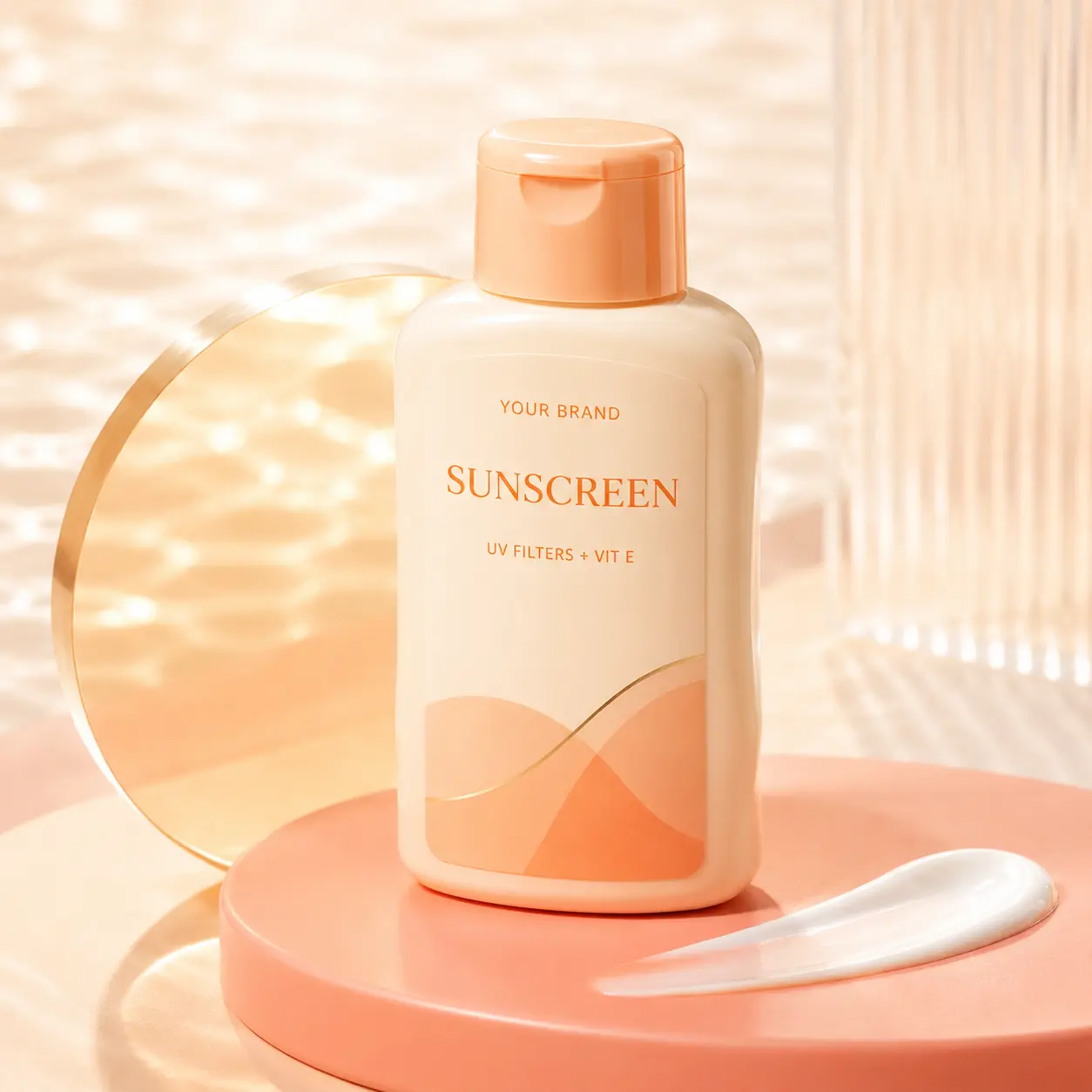 ภาพผลิตภัณฑ์ UV Defender Sunscreen Lotion รูปแบบผลิตภัณฑ์กันแดด