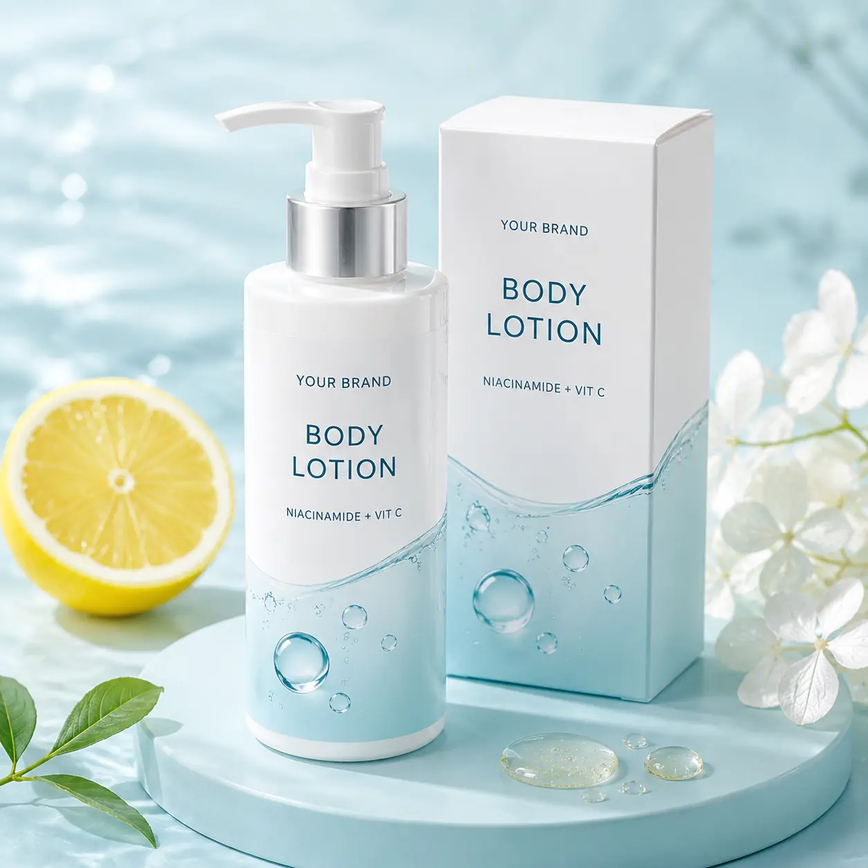 ภาพผลิตภัณฑ์ Vitamin Glow Brightening Body Lotion รูปแบบโลชั่นบำรุงผิว